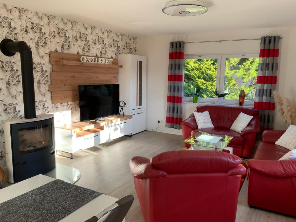 Vila Ferienhaus Lubke Mühlhausen Exteriér fotografie