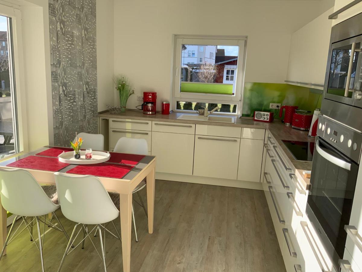 Vila Ferienhaus Lubke Mühlhausen Exteriér fotografie