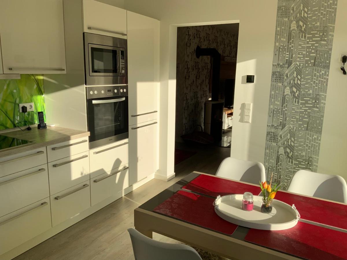 Vila Ferienhaus Lubke Mühlhausen Exteriér fotografie